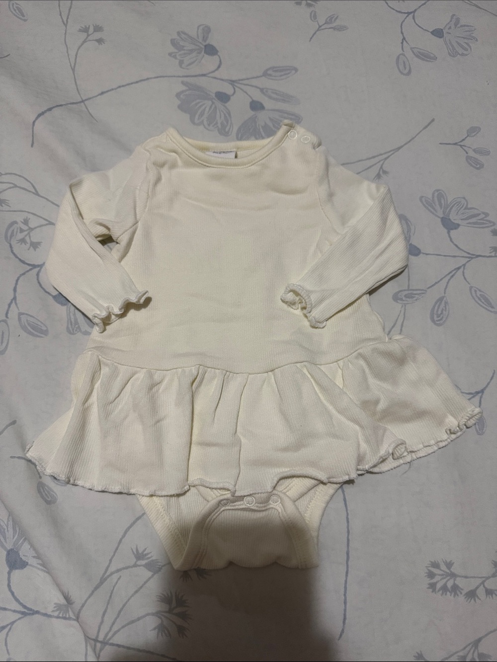 ⭐️Starting Out Baby Long Sleeve Dress Bodysuit (Size: 3M)
